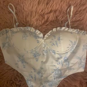 Floral crop top from Cider